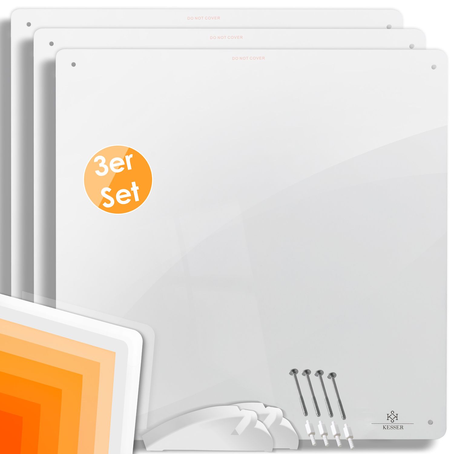 KESSER&reg; Infrarotheizung Infrarot Wandheizung Heizung Heizk&ouml;rper Heizpaneel 425-550W - Bild 1