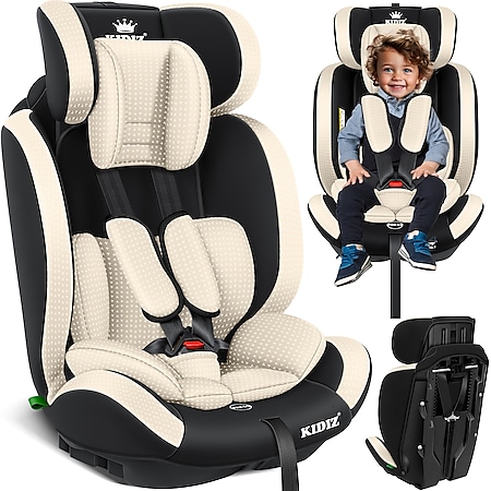 KIDIZ® Autokindersitz Kindersitz Kinderautositz | Autositz Sitzschale | 9 kg - 36 kg 1-12 Jahre | Gruppe 1/2 / 3 | universal | zugelassen nach ECE R44/04 | 6 verschiedenen Farben | - Bild 1