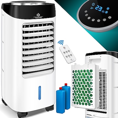 Mobile Klimaanlage Ventilator Klimagerät Luftkühler Luftbefeuchter 220V DE 