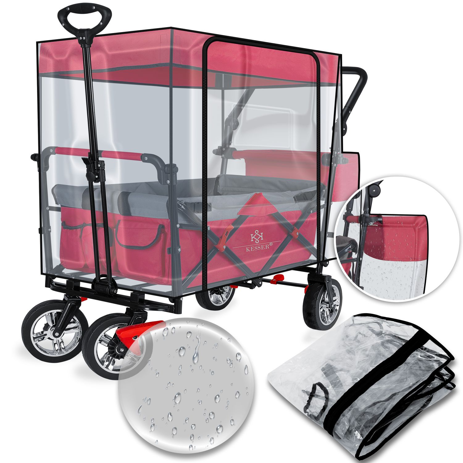 Zubeh&ouml;r passend f&uuml;r KESSER GT9000 Bollerwagen - Bild 1