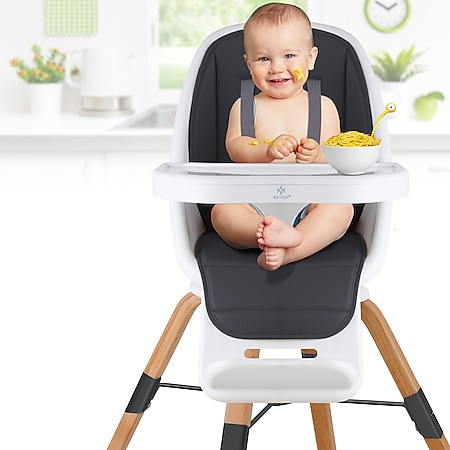 3 in 1 Baby Kinder Essen Hochstuhl Kinderhochstuhl Tisch Stuhl Kleinkind Tablett 