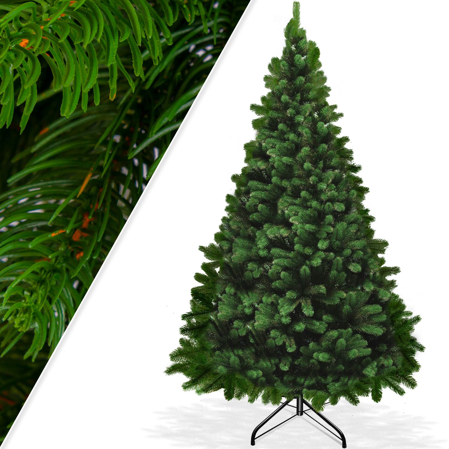 KESSER&reg; Weihnachtsbaum k&uuml;nstlich Tannenbaum Edeltanne Spritzguss PE - Bild 1