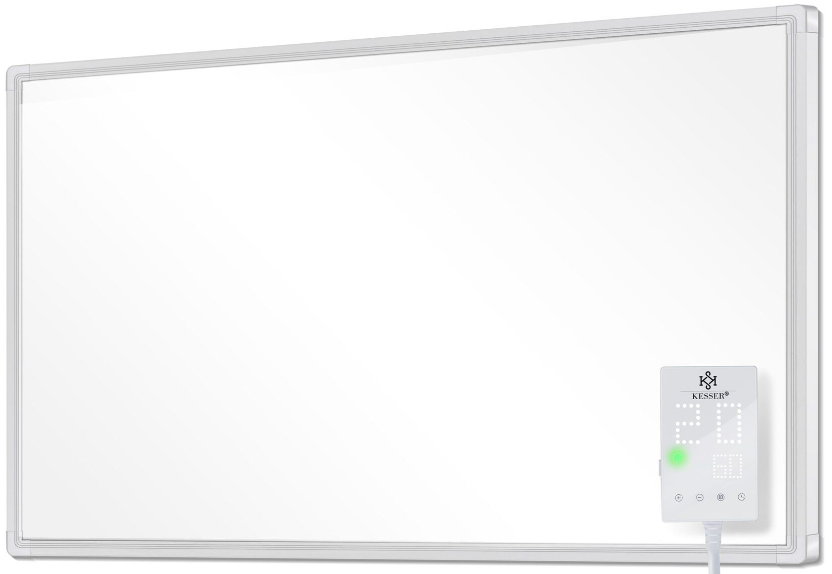 KESSER® Infrarotheizung Mit Thermostat Infrarotheizkörper Elektroheizung Infrarot Heizung Wandheizung - 28 unterschiedliche Routineprogramme , Heizkörper Heizpaneel