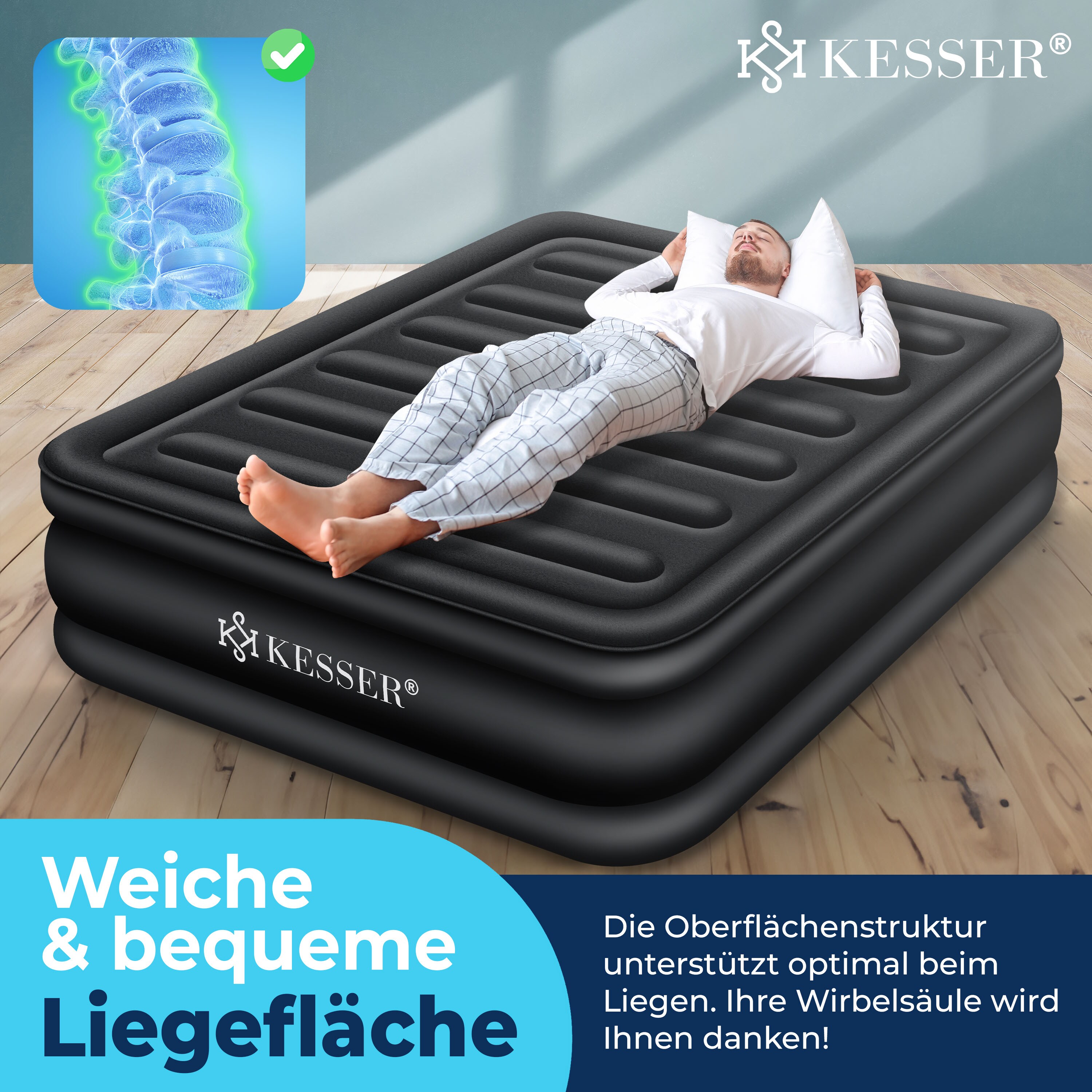 körbe xxl Korb XXL-Garn 2 Aromadiffusor mit Duftöl:Wald main image 0