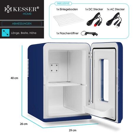 VEVOR 10L Kühlbox Mini-Kühlschrank Minibar Thermobox