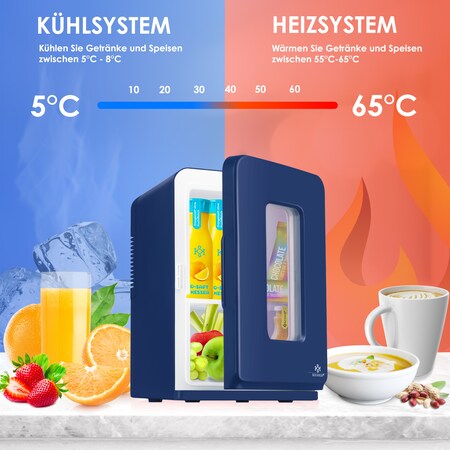 Mini Kühlschrank Tragbare Kühlbox Wärmer10l Kühlschrank AC / DC für Home  Car