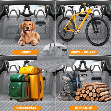 170008 animals&car la SPA Kofferraumschutz für Hunde 170008