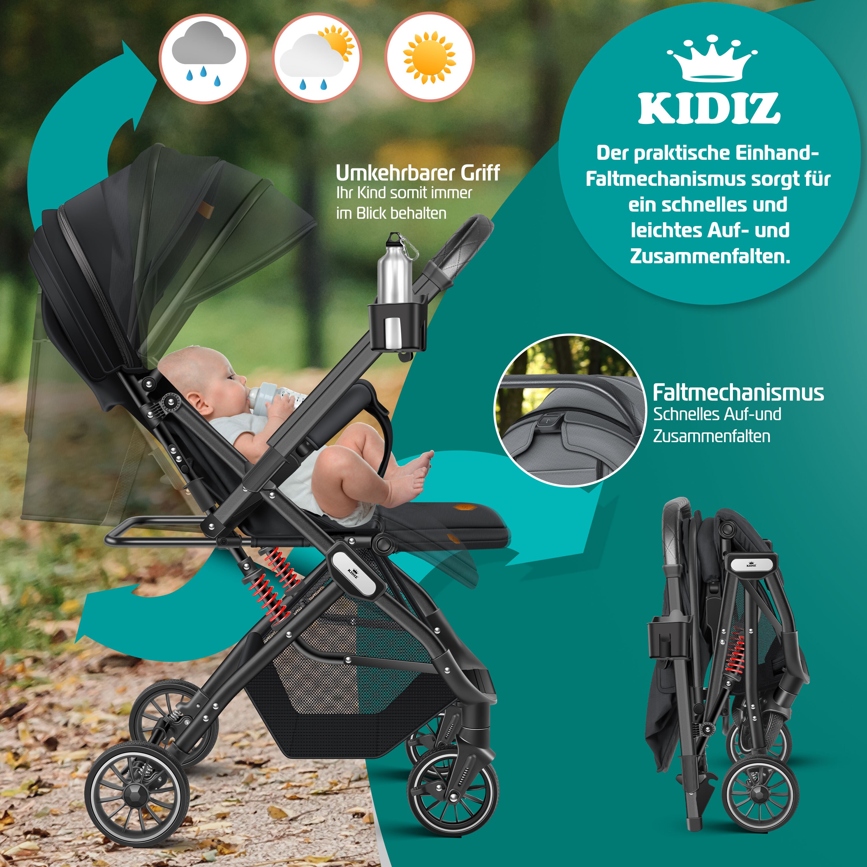 kissen für den kinderwagen Kissen für Kindersitz und Kinderwagen main image 1