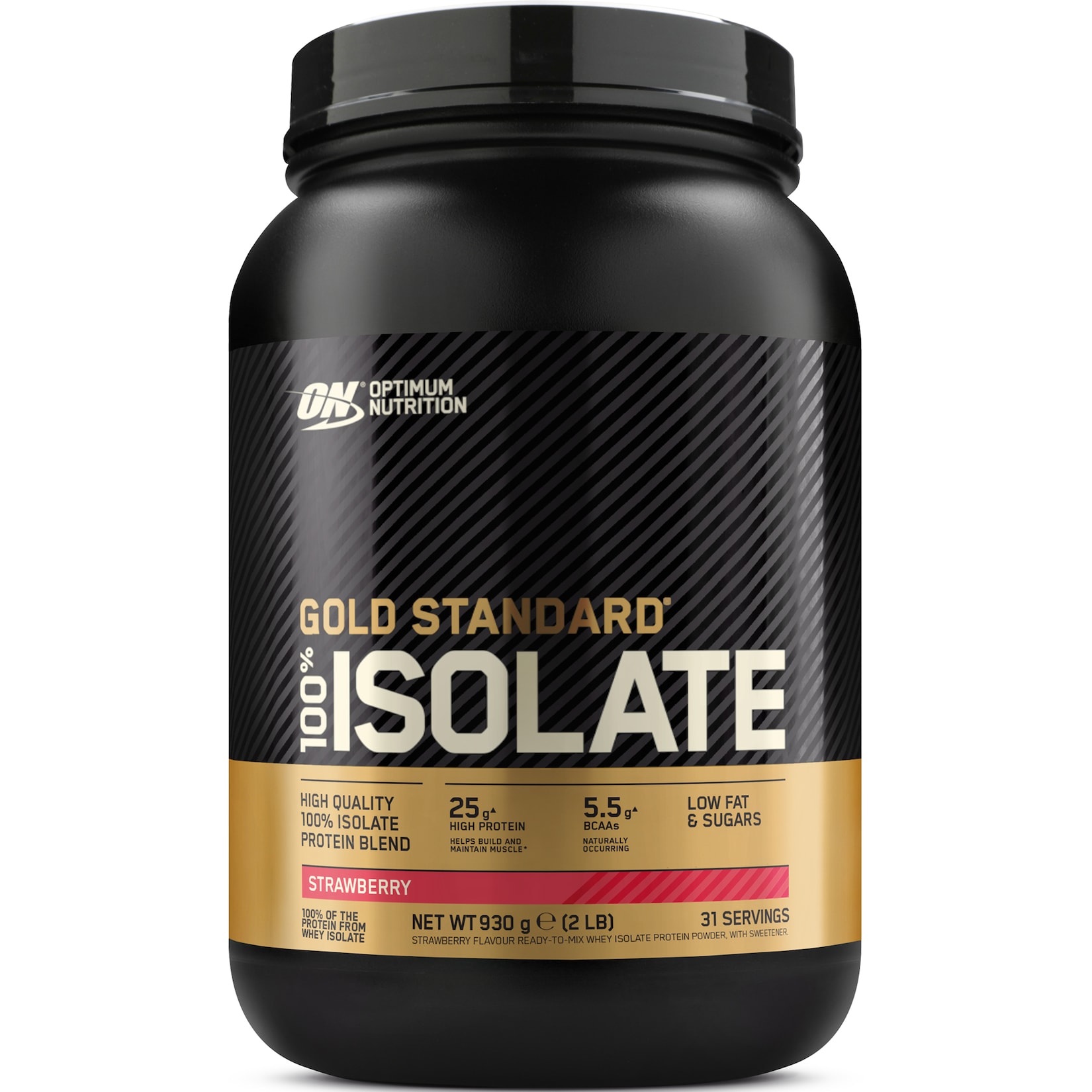Optimum Nutrition GoldStandard 100% Isolate - reines Whey-Proteinisolat