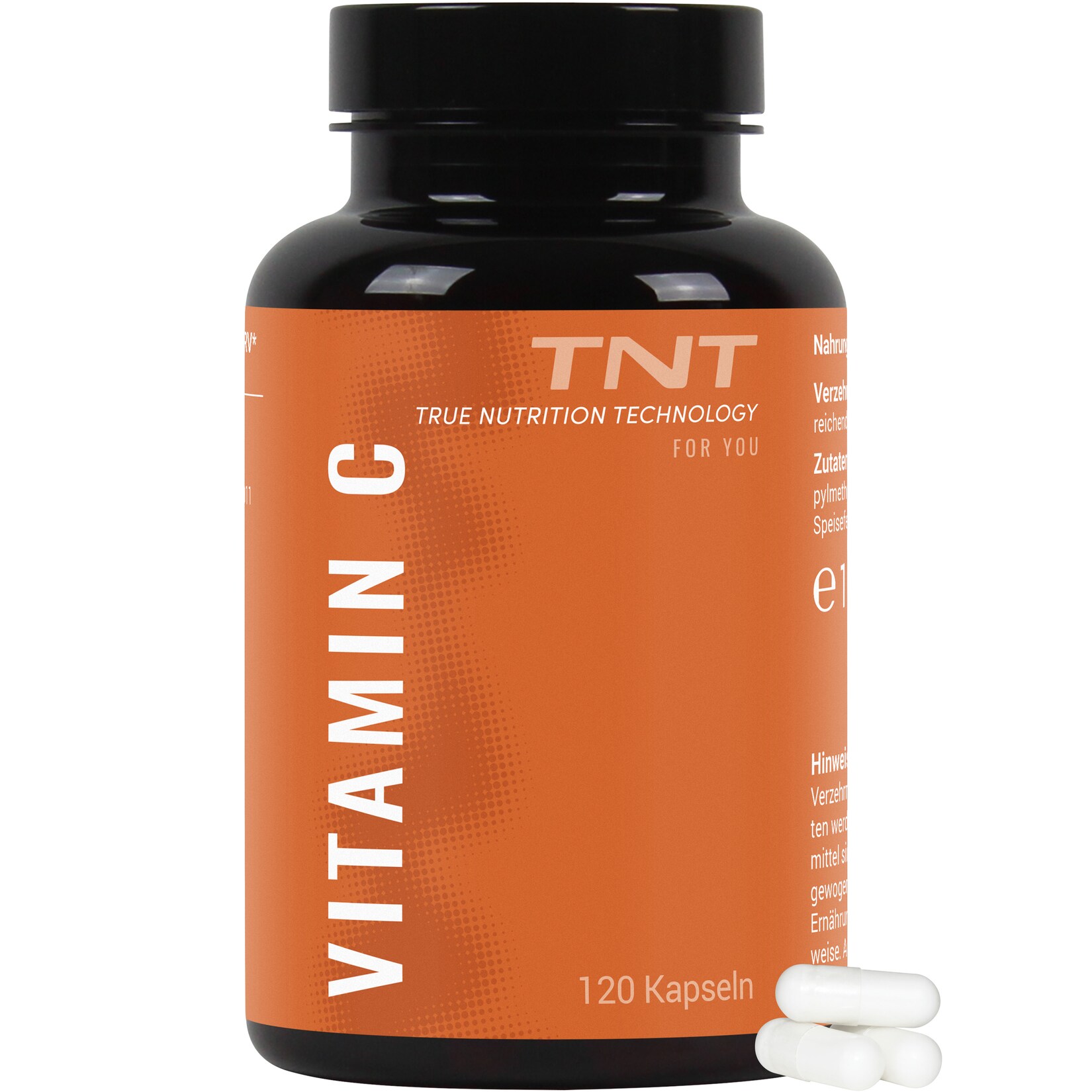 TNT Vitamin C (750mg) hilft dem Immunsystem, mindert Müdigkeit und Erschöpfung | 04260677730198