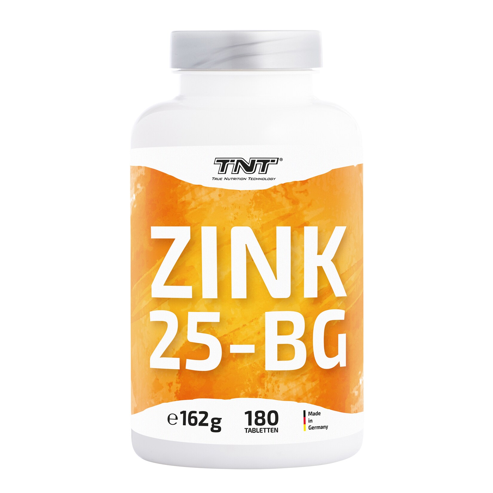 TNT Zink 25-BG Hochwertiges Zinkbisglycinat, höchste Bioverfügbarkeit