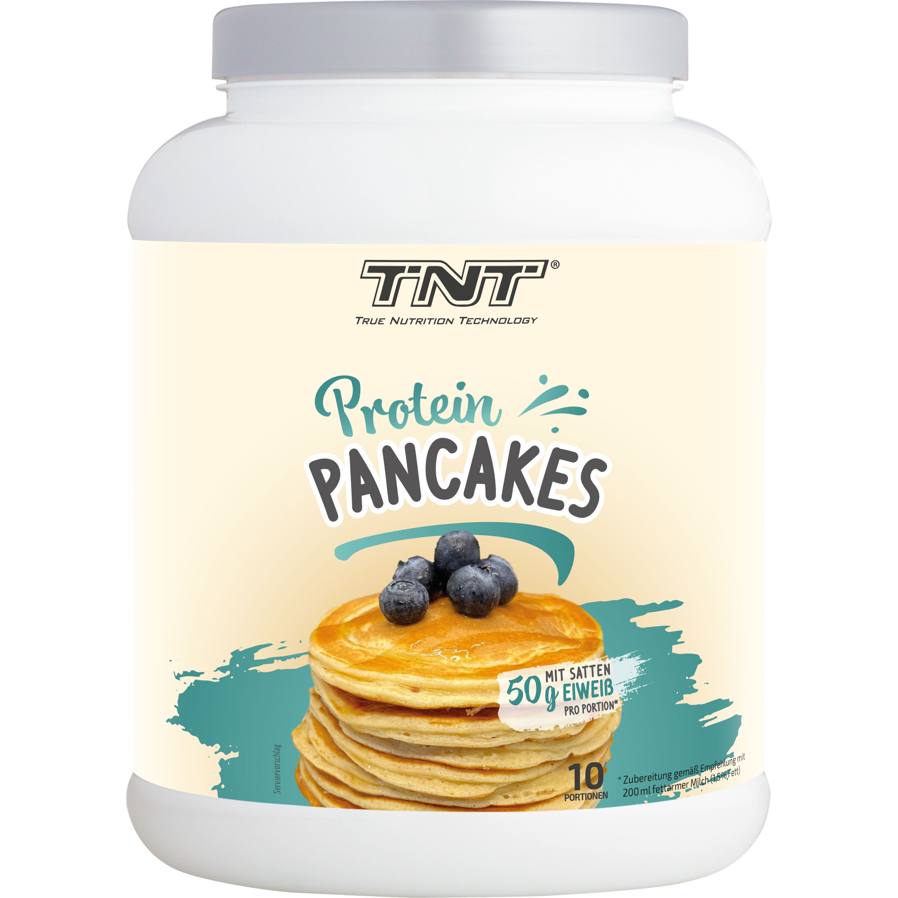 TNT Protein Pancakes fertige Mischung, nur mit Milch mixen und in die Pfanne geben - Bild 1