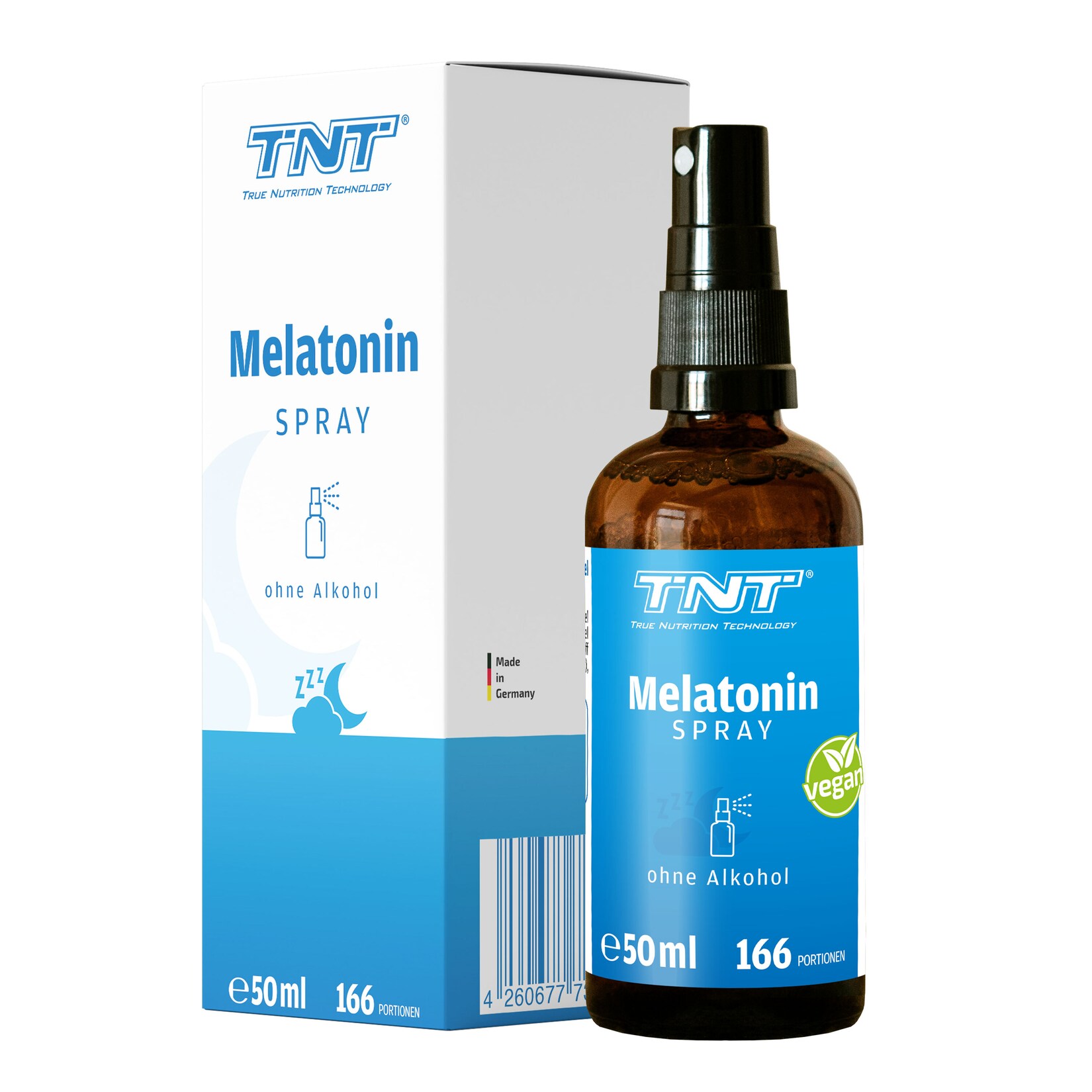 TNT Melatonin Spray Alkohol- und zuckerfrei | 04260677731584
