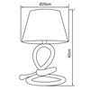 BRILLIANT Lampe, Sailor online kaufen A60, enthalten) 40W,Normallampen bei Netto Seil/Textil, 1x Tischleuchte E27, natur/weiß, (nicht