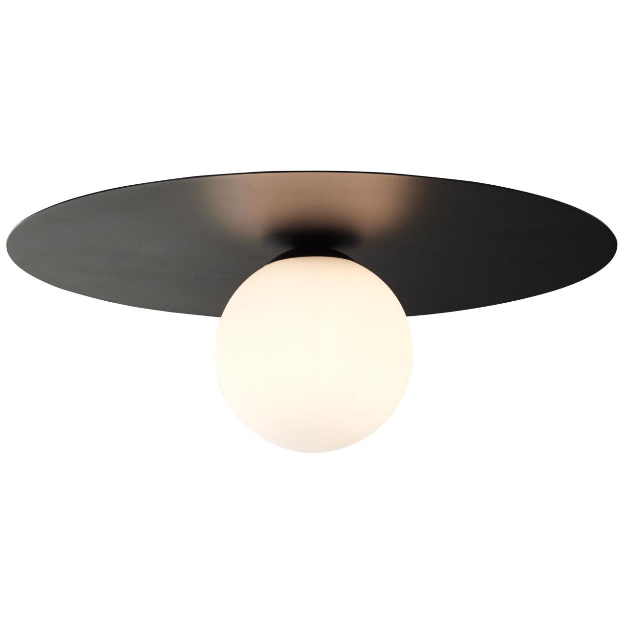BRILLIANT Lampe, Zon Deckenleuchte schwarz, Metall/Glas, 1x QT14, G9, 10W,Stiftsockellampen (nicht enthalten) | 04004353361647