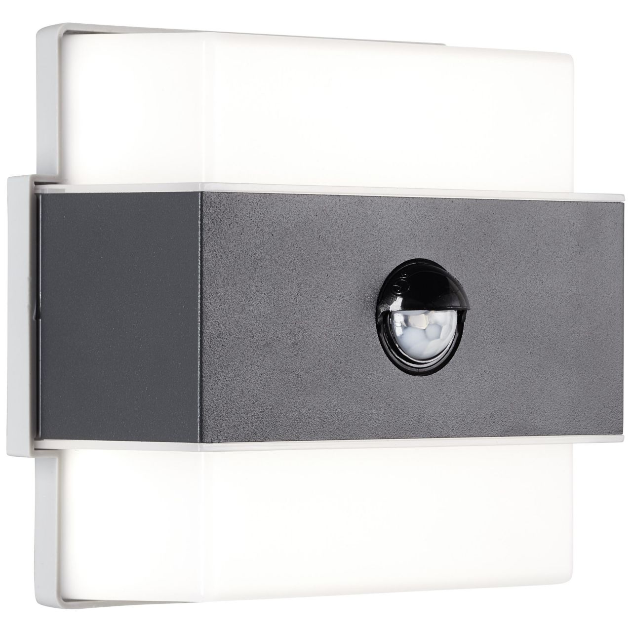 BRILLIANT Lampe, Archie LED Au&szlig;enwandleuchte Bewegungsmelder anthrazit, Metall/Kunststoff, 1x 7.5W LED integriert, (650lm, 4000K), A - Bild 1