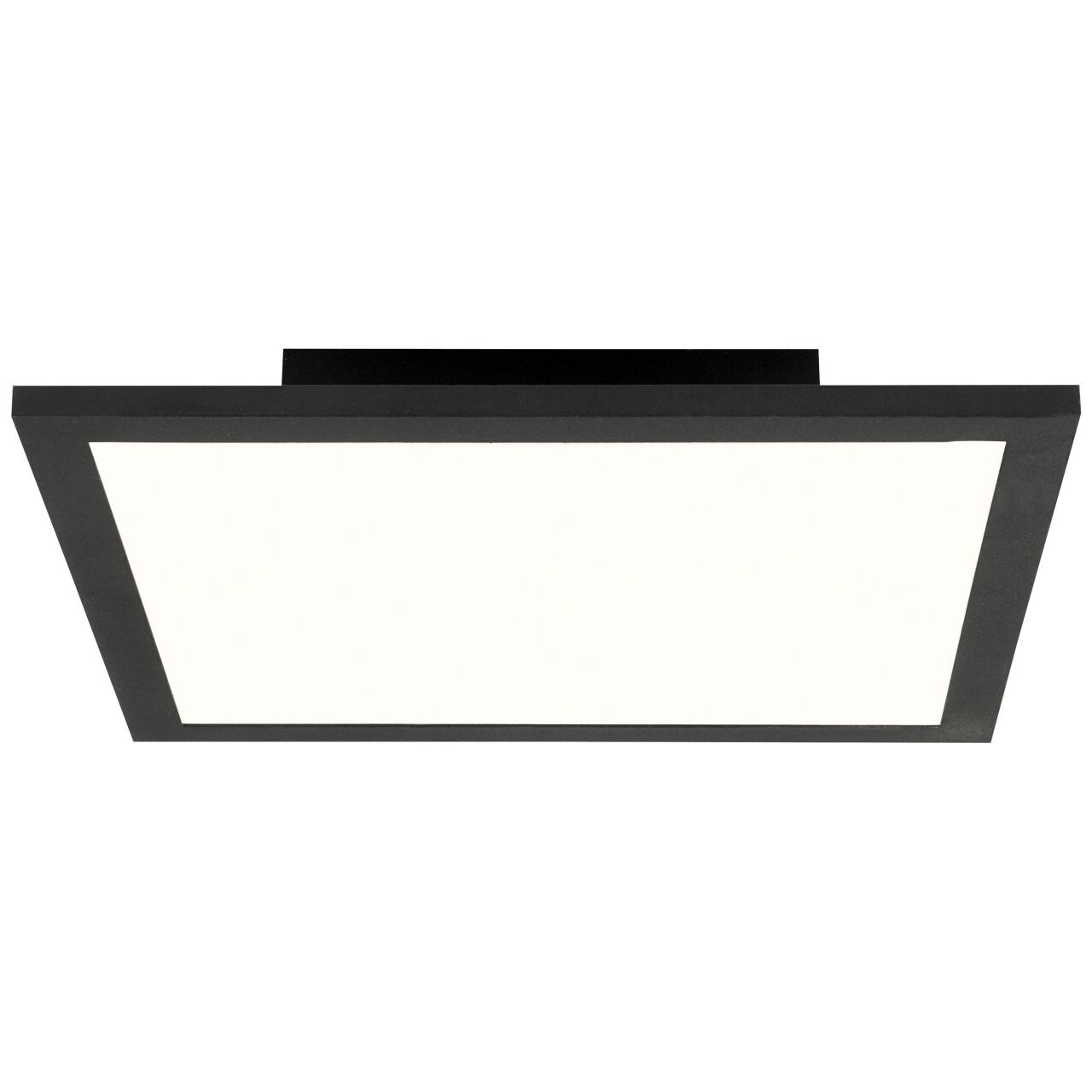 BRILLIANT Lampe, Buffi LED Deckenaufbau-Paneel 30x30cm sand schwarz, Metall/Kunststoff, 1x 18W LED integriert, (2340lm, 4000K), A+ - Bild 1