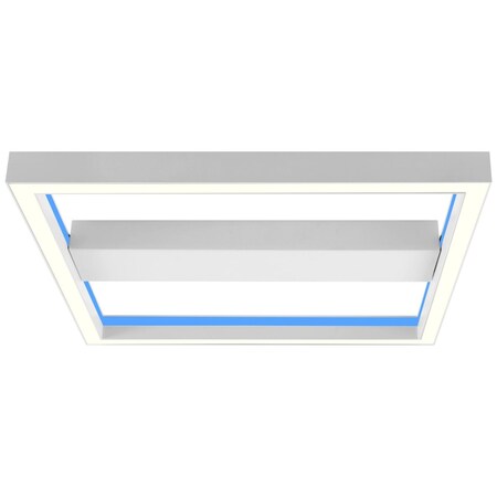 BRILLIANT Lampe, Icarus bei und online Netto 1x 50x50cm 38W LED (2660lm, Metall/Kunststoff, kaufen LED Deckenleuchte Wand- 2700-6200K), integriert, sand/weiß, A