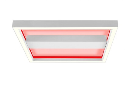 LED 1x Lampe, Icarus (2660lm, 38W online und integriert, Netto kaufen Wand- bei LED sand/weiß, 50x50cm Metall/Kunststoff, A 2700-6200K), Deckenleuchte BRILLIANT