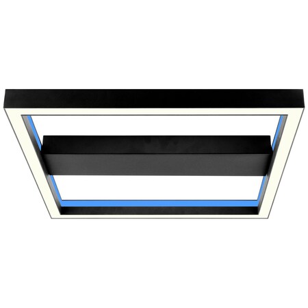 Metall/Kunststoff, 1x 2700-6200K), BRILLIANT Lampe, online Wand- A LED 38W sand/schwarz, Icarus LED Netto (2660lm, 50x50cm kaufen integriert, Deckenleuchte bei und