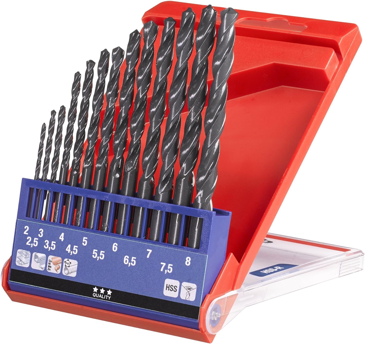 HSS Spiralboh Kass 2-8 13-tlg - Bild 1