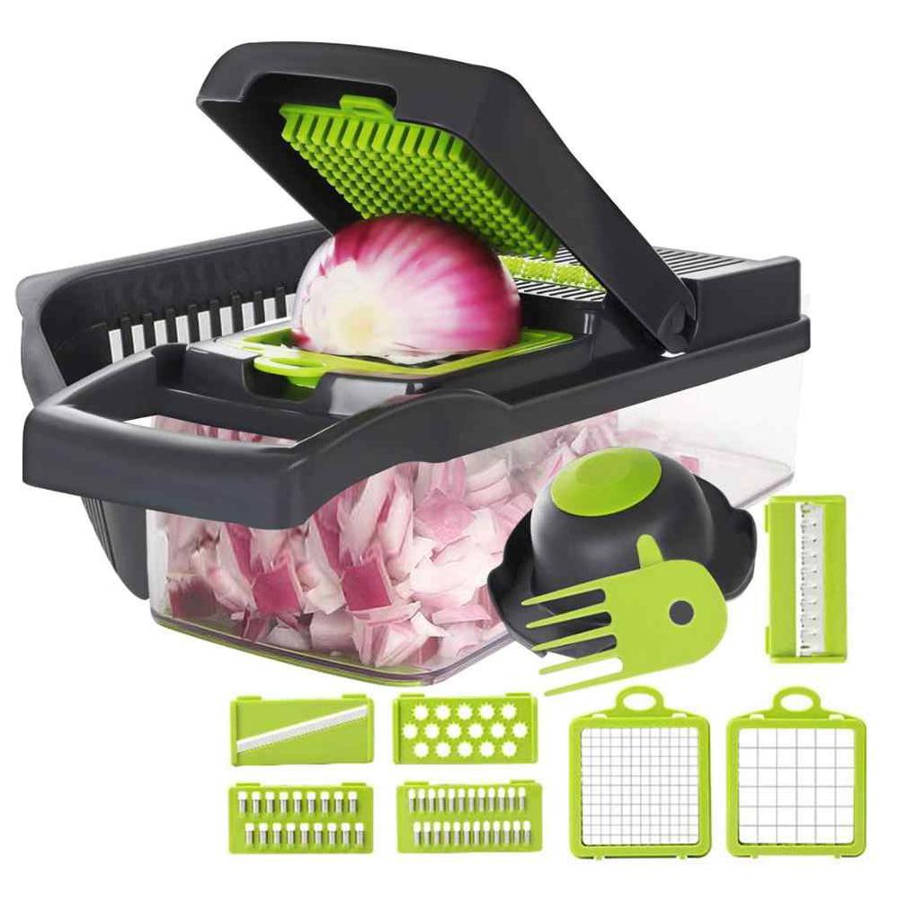 Gem&uuml;sehacker - 7 verschiedene Klingen - Bild 1