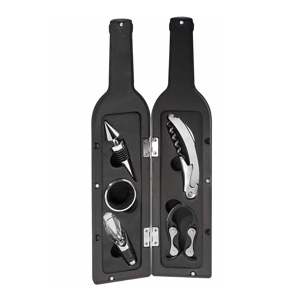 5x Weinzubehör, Geschenkset – Weinflasche | 08719481355203