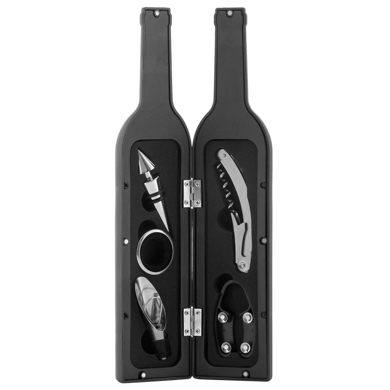 Geschenkset, 5x Weinzubehör – Weinflasche | 04899888114260
