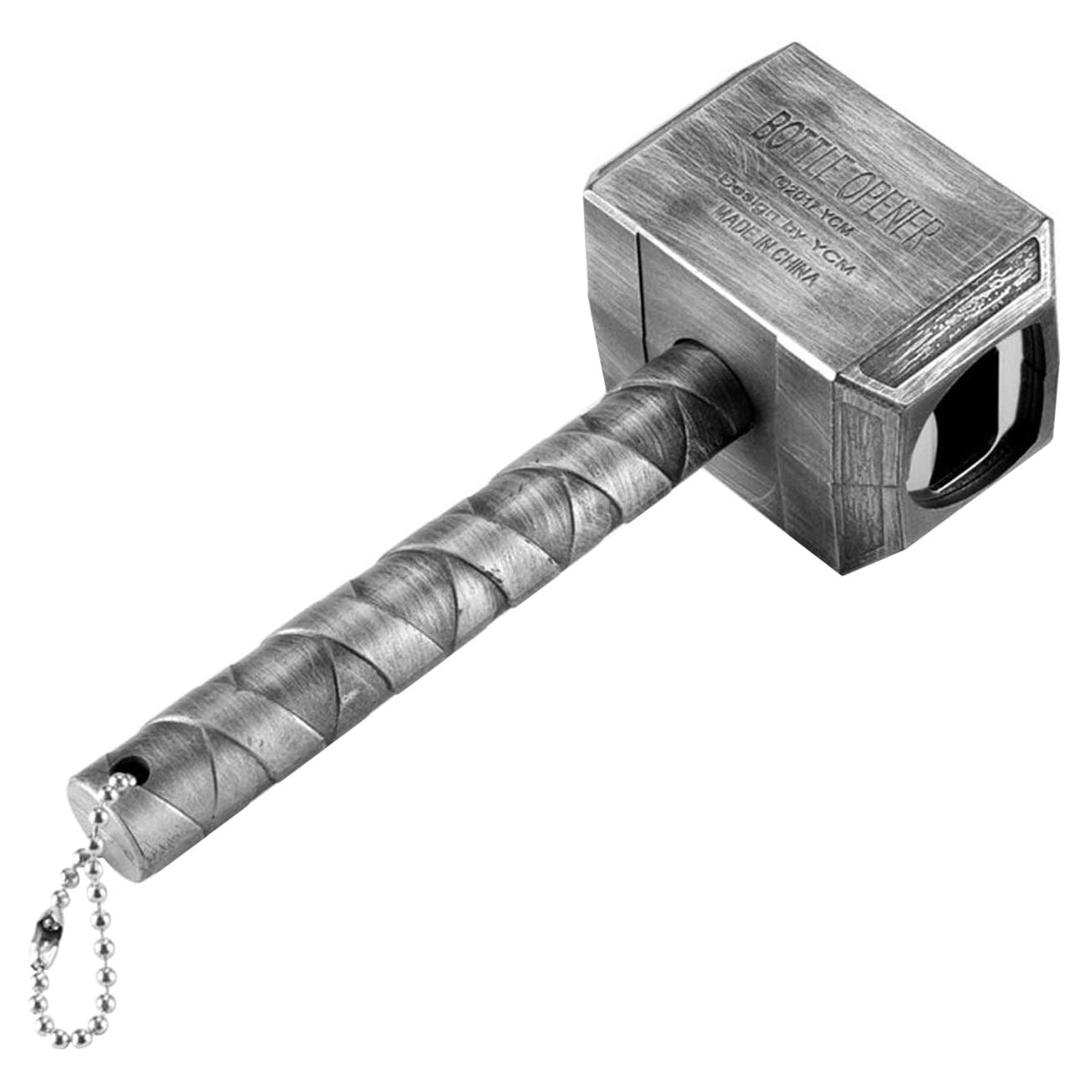 Flaschen&ouml;ffner, Mj&ouml;lnir - Silber - Bild 1