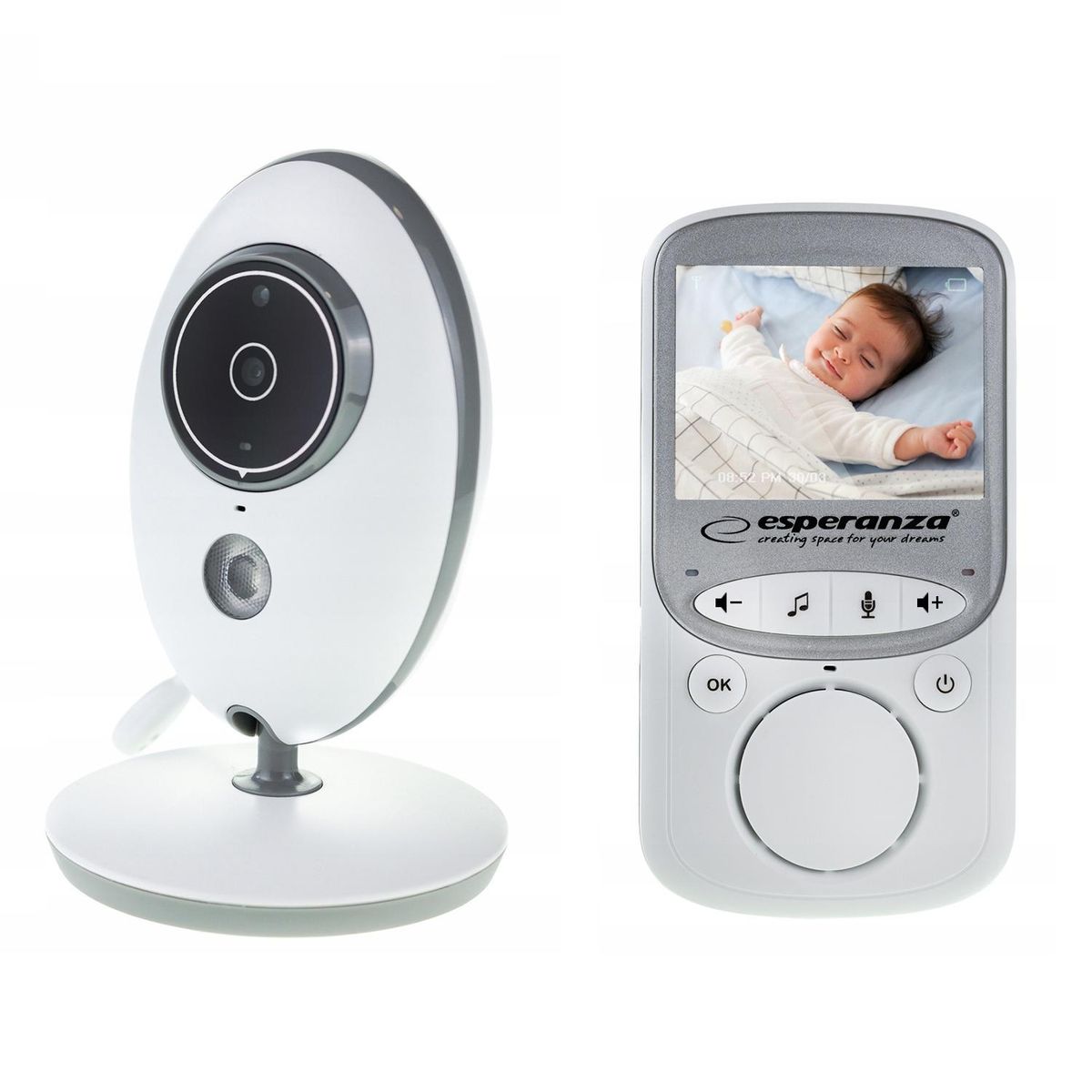 Esperanza Babyphone 2,4" LCD Juan - Bild 1