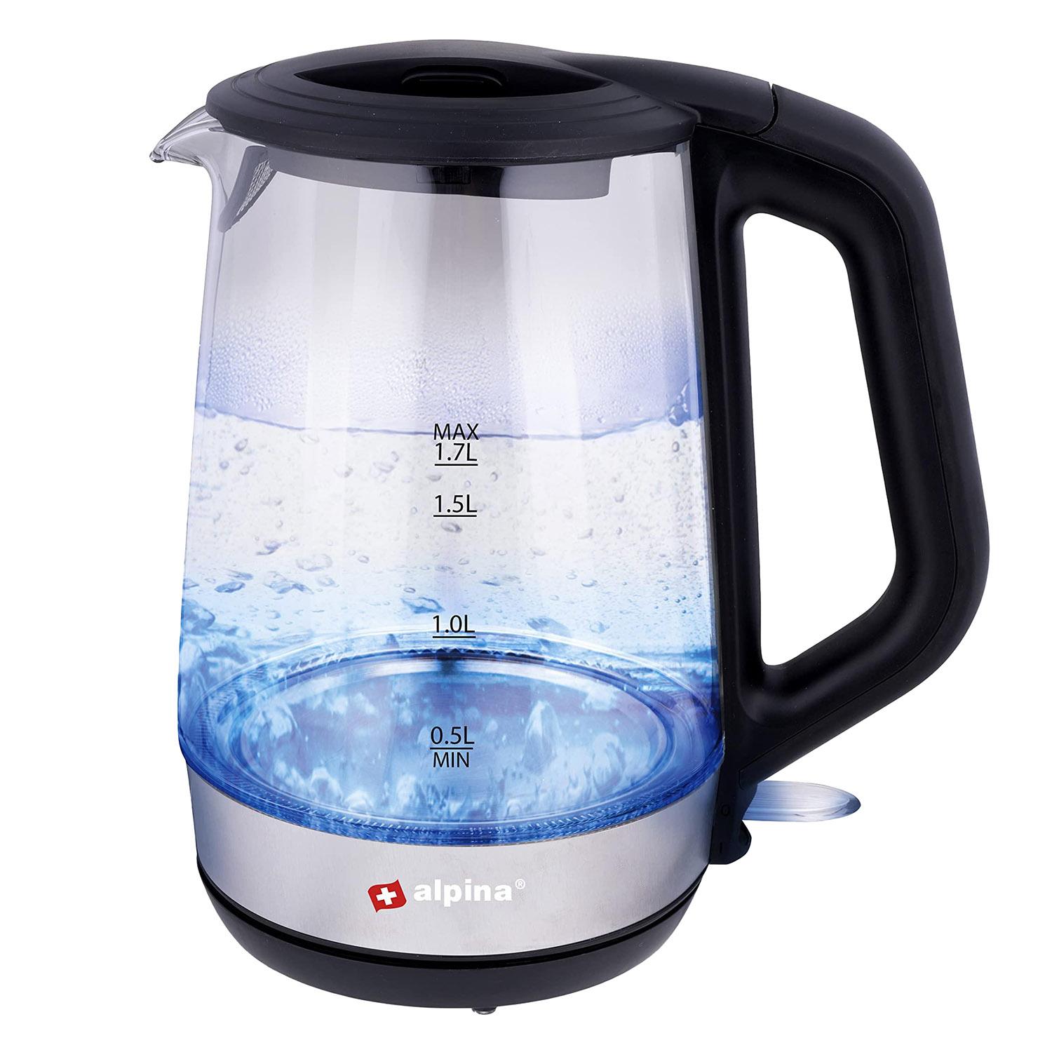 Wasserkocher mit kabelloser Basis - 1,7 l - LED - Bild 1