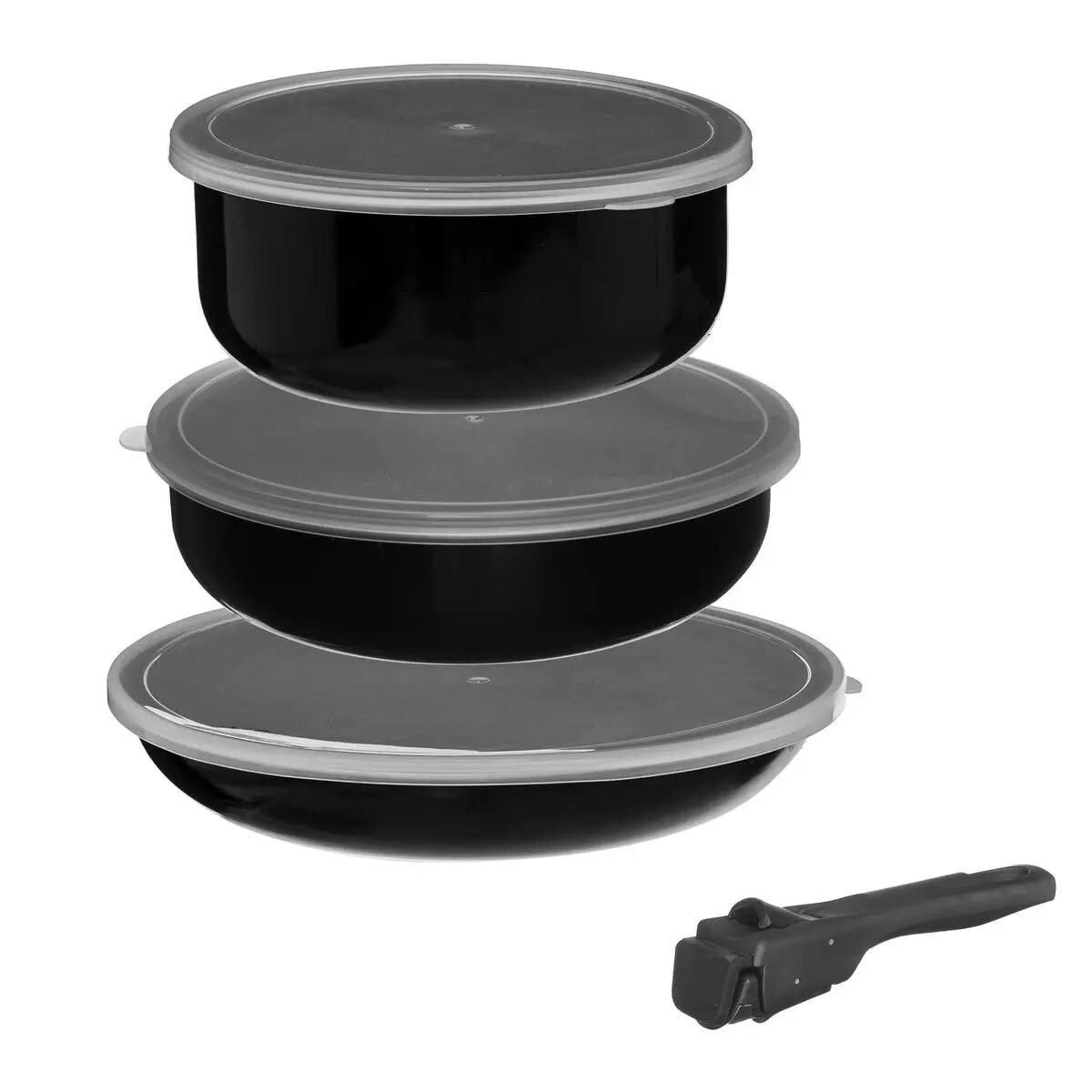 Kochtopf mit Deckel und abnehmbarem Griff – 7 Teile | 03560232595110