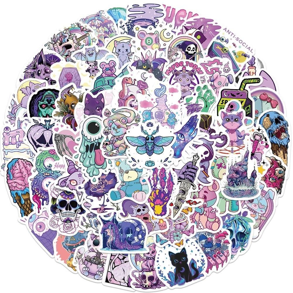 Aufkleber – Halloween – 65 Stk | 00737547154407