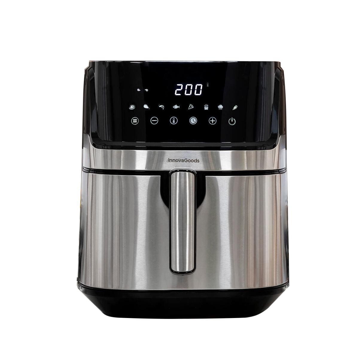 Luftfritteuse InnovaGoods Fryinn Pro 5500 Schwarz 1700 W 5,5 L Edelstahl - Bild 1