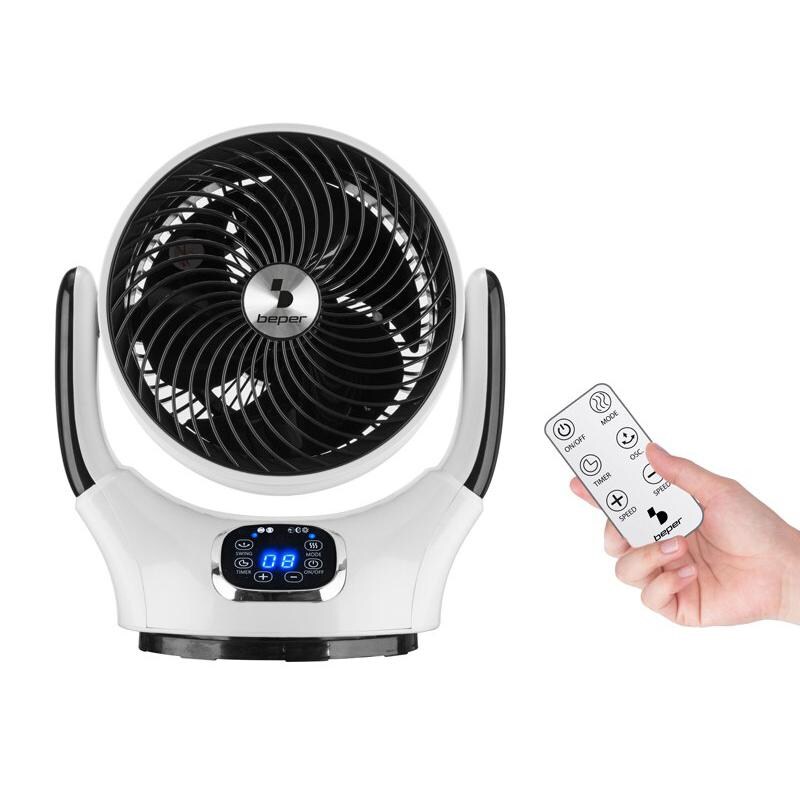 Tischventilator mit Fernbedienung - digital