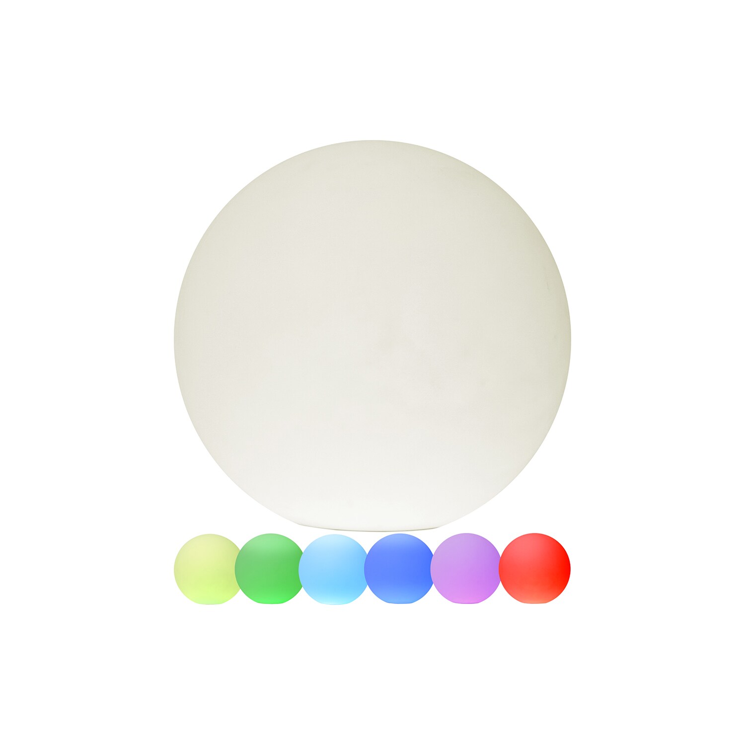 Große Leuchtkugel ,Twilights‘, LED, Fernbedienung und Farbwechsel, warmweiß, Ø 30cm | 07391482030115