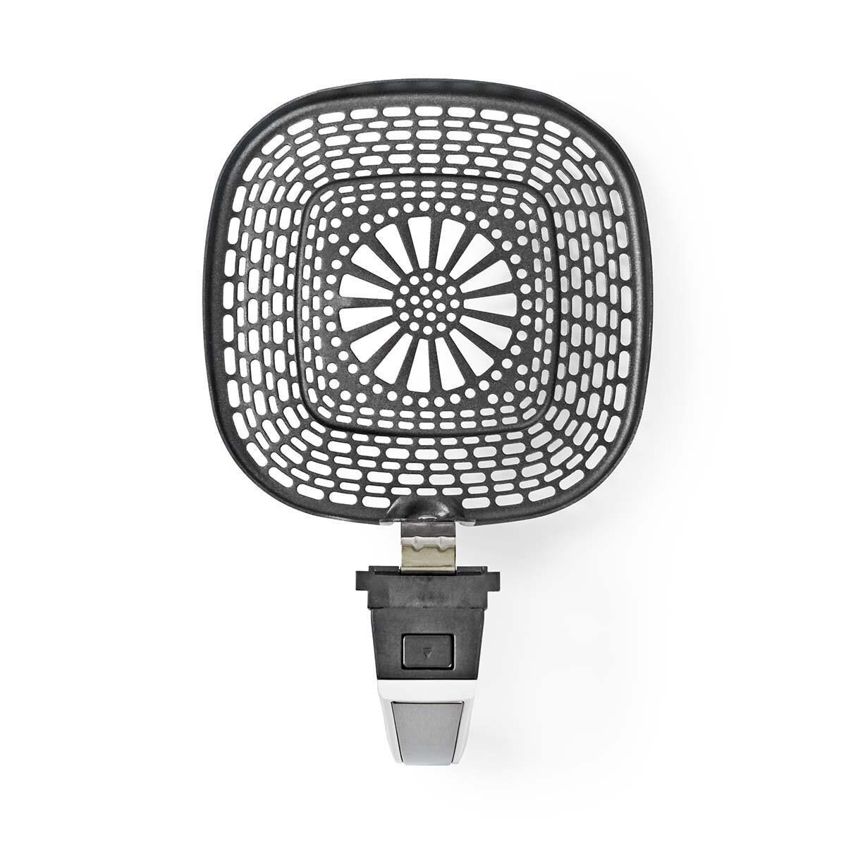 Hei&szlig;luftfritteuse Grillpfanne | Antihaftbeschichtung | Sp&uuml;lmaschinenfest | Metall | Grau - Bild 1