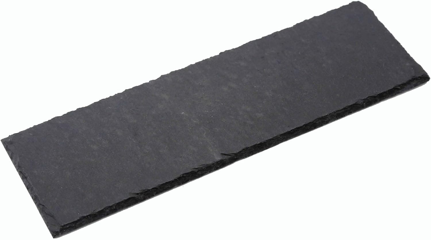 Schieferplatte rechteckig I 40x15x0,5 cm I Schiefer Platte Schieferteller Servierteller Servierplatte Schiefer Teller Deko schmall - Bild 1