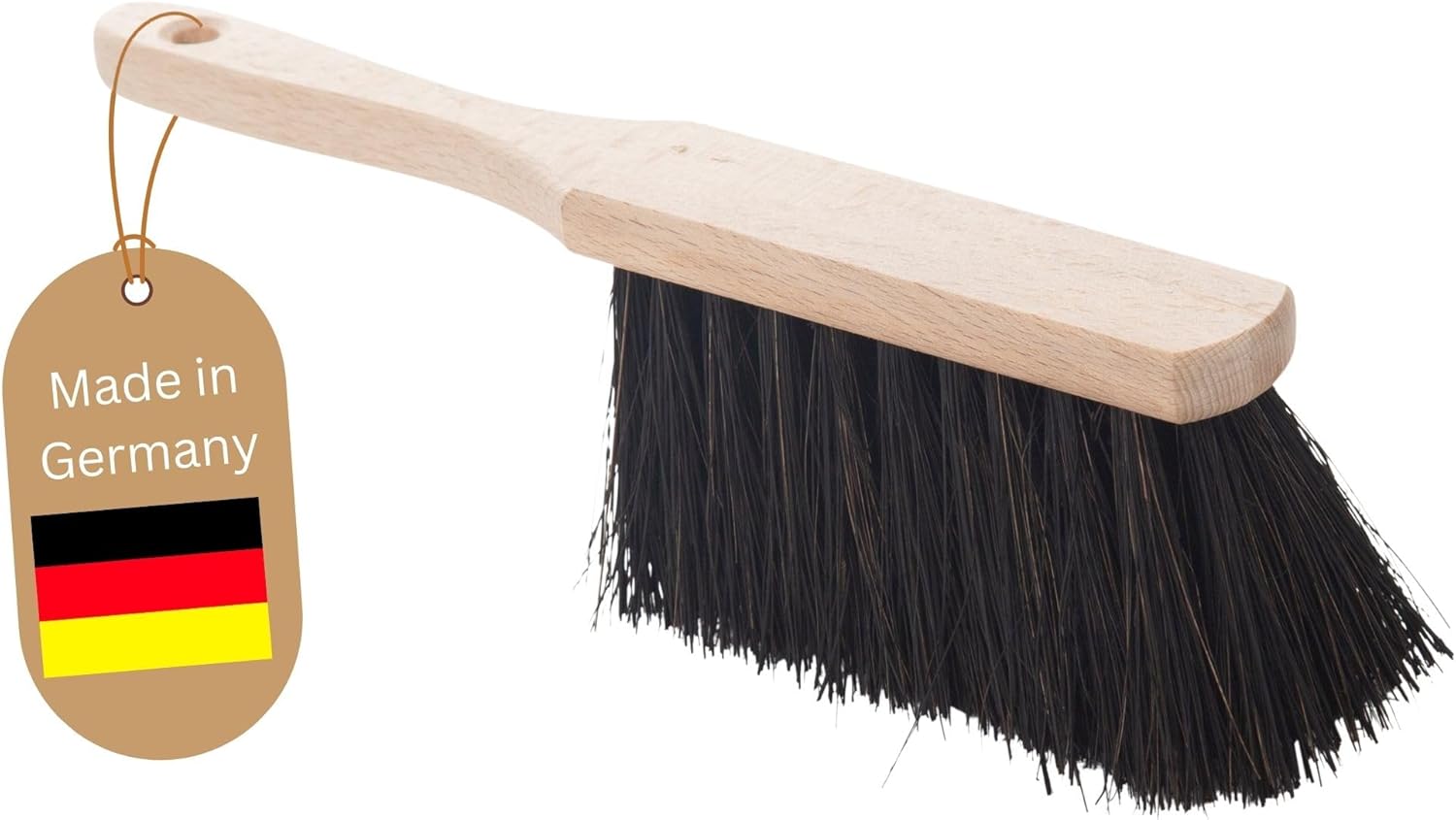Handfeger Klein Arenga Borsten Handbesen Auto Kehrwisch Industriehandfeger Auto Schneebesen Holz Hand Brush Handfeger Grob Handfeger Camping Besen Vorzeltteppich Wohnwagen Handfeger Drau&szlig;en - Bild 1
