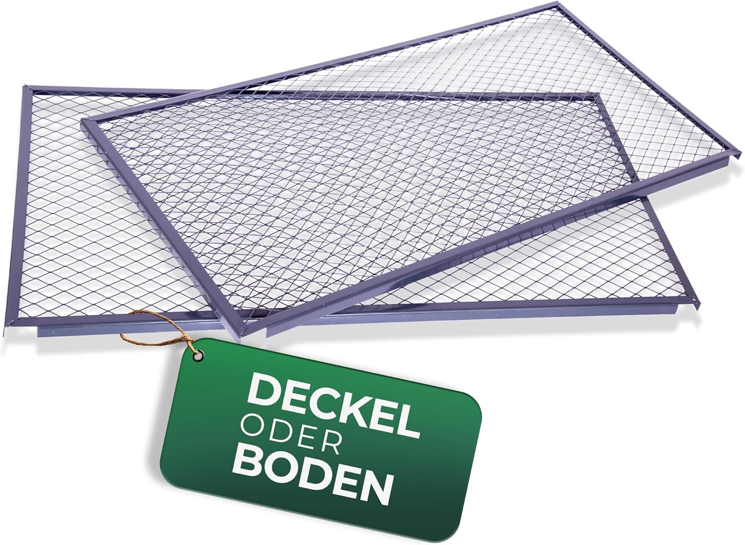 Garten-Komposter Deckel oder Boden, Komposter mit erweiterbarem Stecksytem, pulverbeschichteter Metallkomposter mit 1000 Liter Volumen, Kompost Kompostgitter Kompostkiste Bio Rasenkomposter