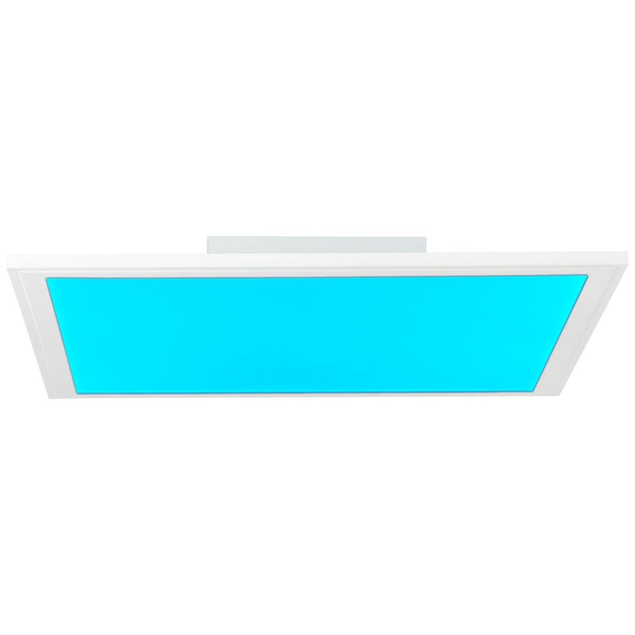 BRILLIANT Lampe Abie LED Deckenaufbau-Paneel 40x40cm RGB weiß   1x 24W LED integriert, (2400lm, 2700-6200K)   Mit Fernbe