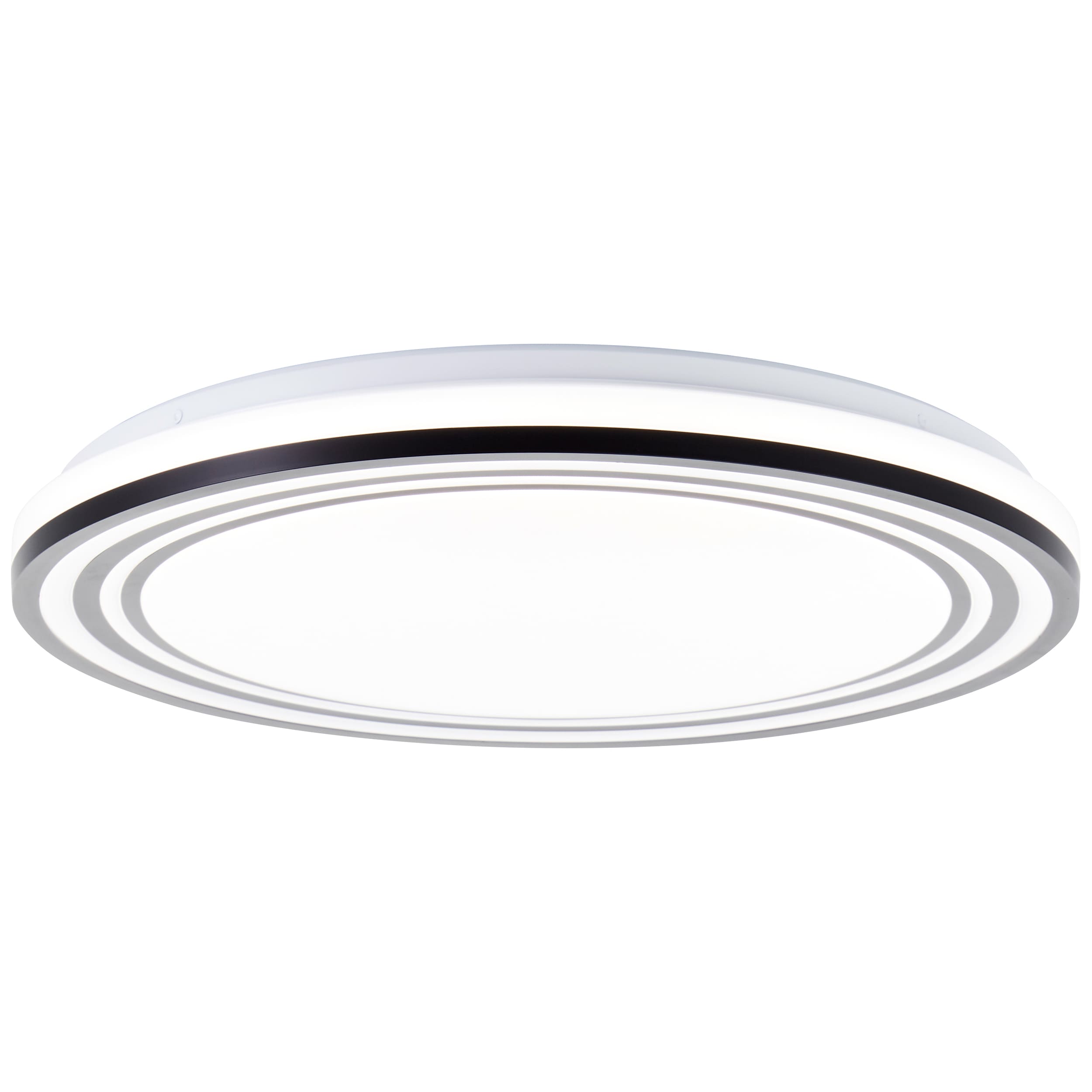 Brilliant LED Wand- und Deckenleuchte Kobana G80568A76 Wohnzimmer, Schlafzimmer Metall/Kunststoff Indoor Decke schwarz - LED fest integriert - Bild 1