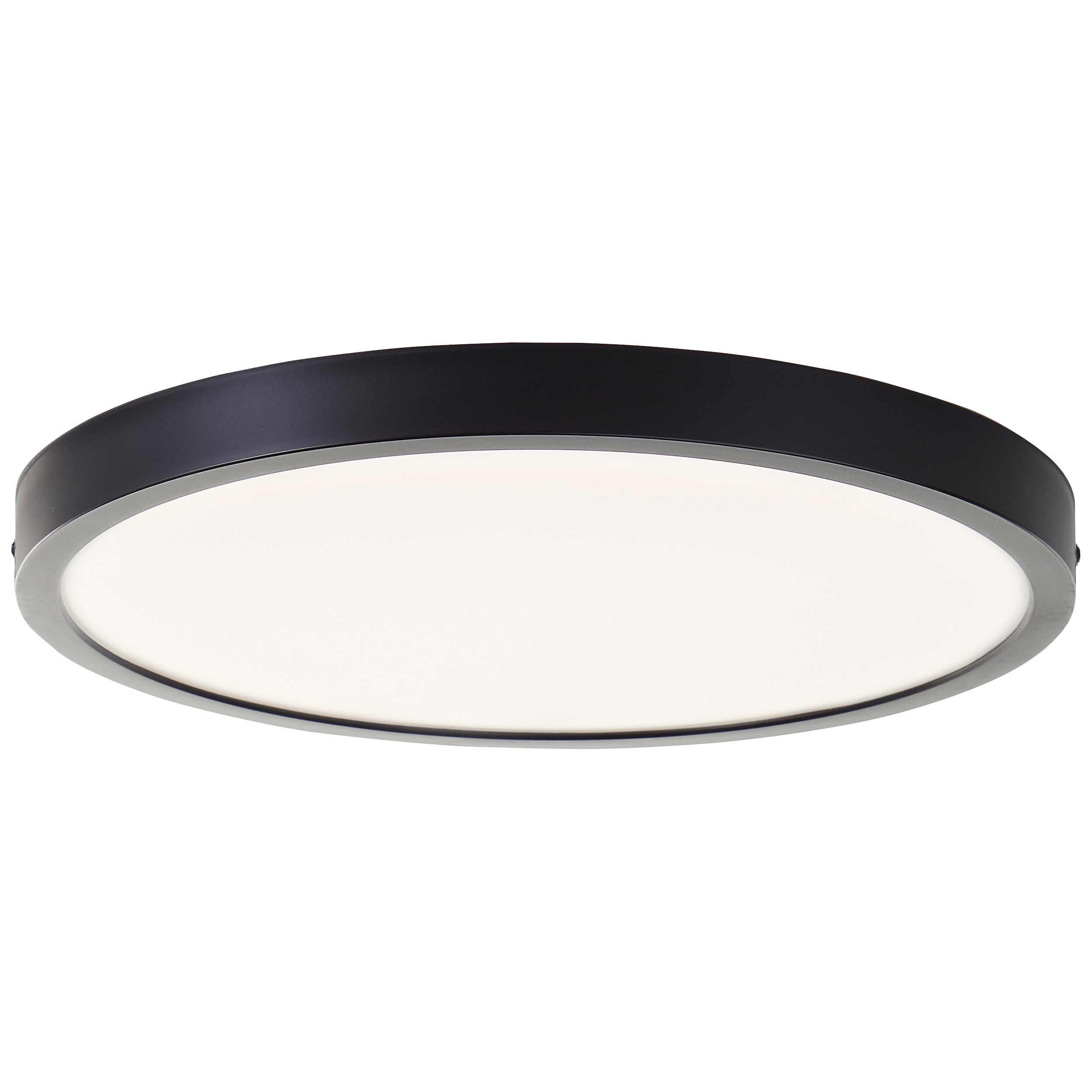 Brilliant LED Deckenleuchte Navara G80886/26 Badezimmer, Flur, K&uuml;che, Garage, 0 Kunststoff Outdoor, Indoor Decke schwarz - LED fest integriert - Bild 1
