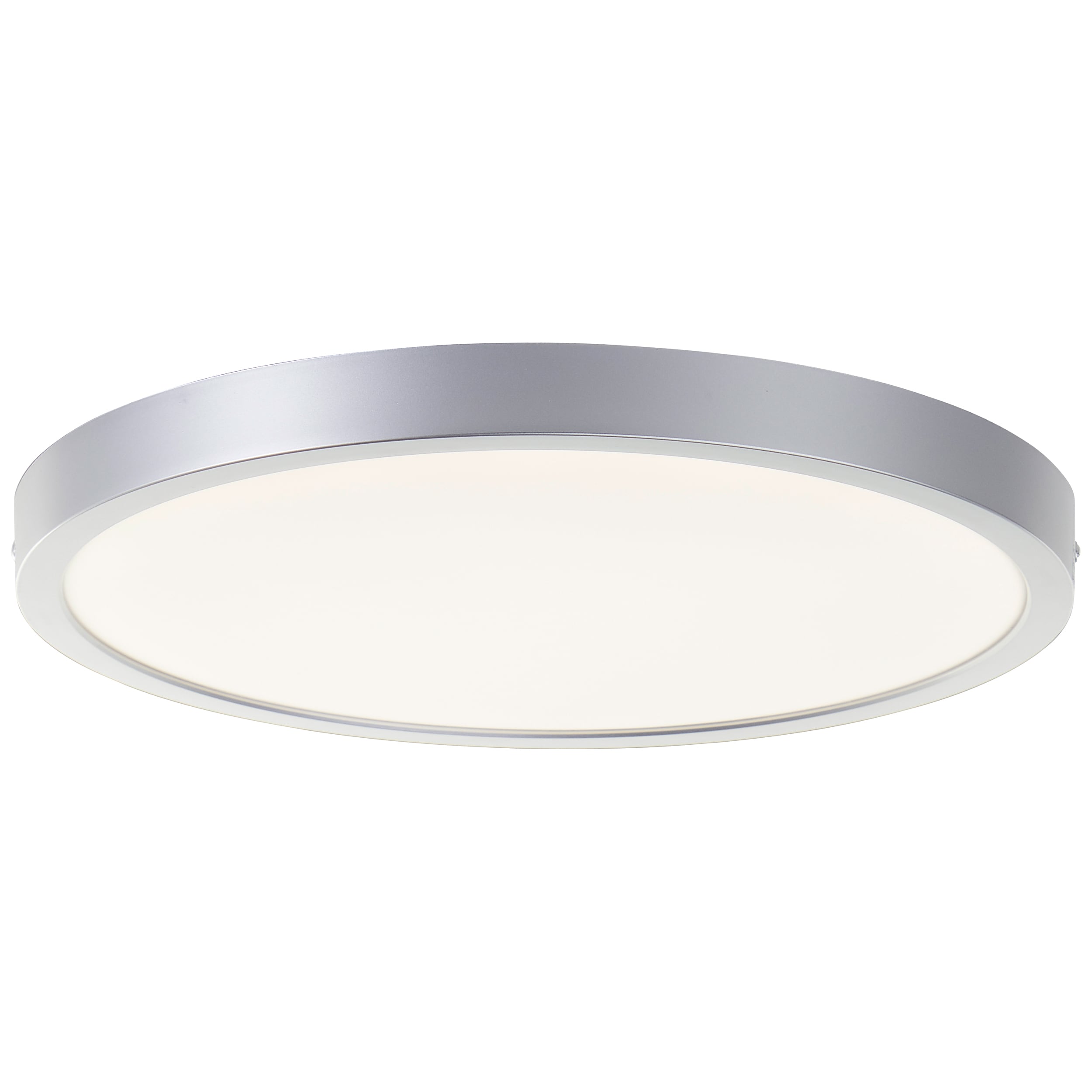 Brilliant LED Deckenleuchte Navara G80886/88 Badezimmer, K&uuml;che, Flur, Garage, 0 Kunststoff Outdoor, Indoor Decke silber - LED fest integriert - Bild 1