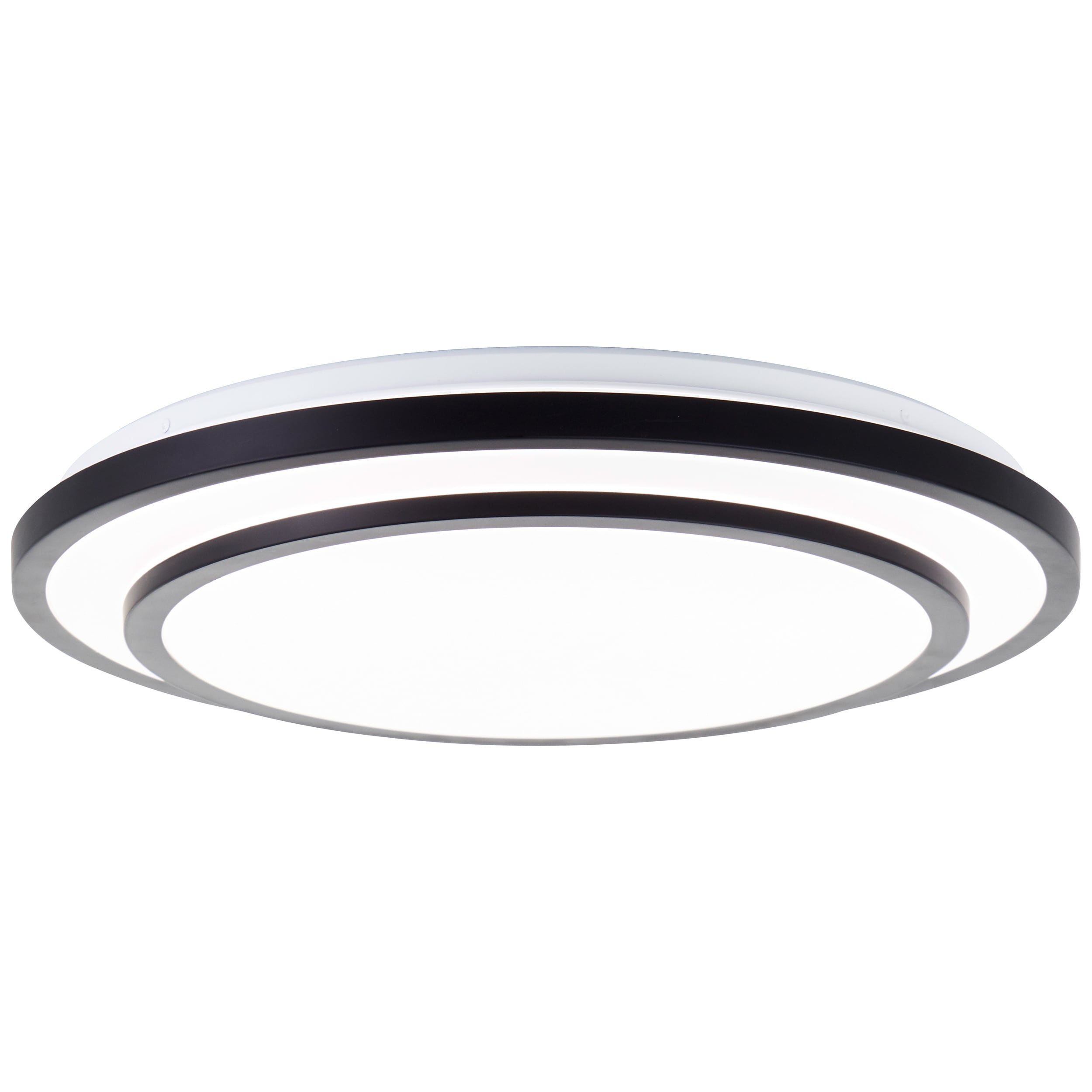 Brilliant LED Wand- und Deckenleuchte Luciano G80564A76 Wohnzimmer, Schlafzimmer Metall/Kunststoff Indoor Decke schwarz - LED fest integriert - Bild 1