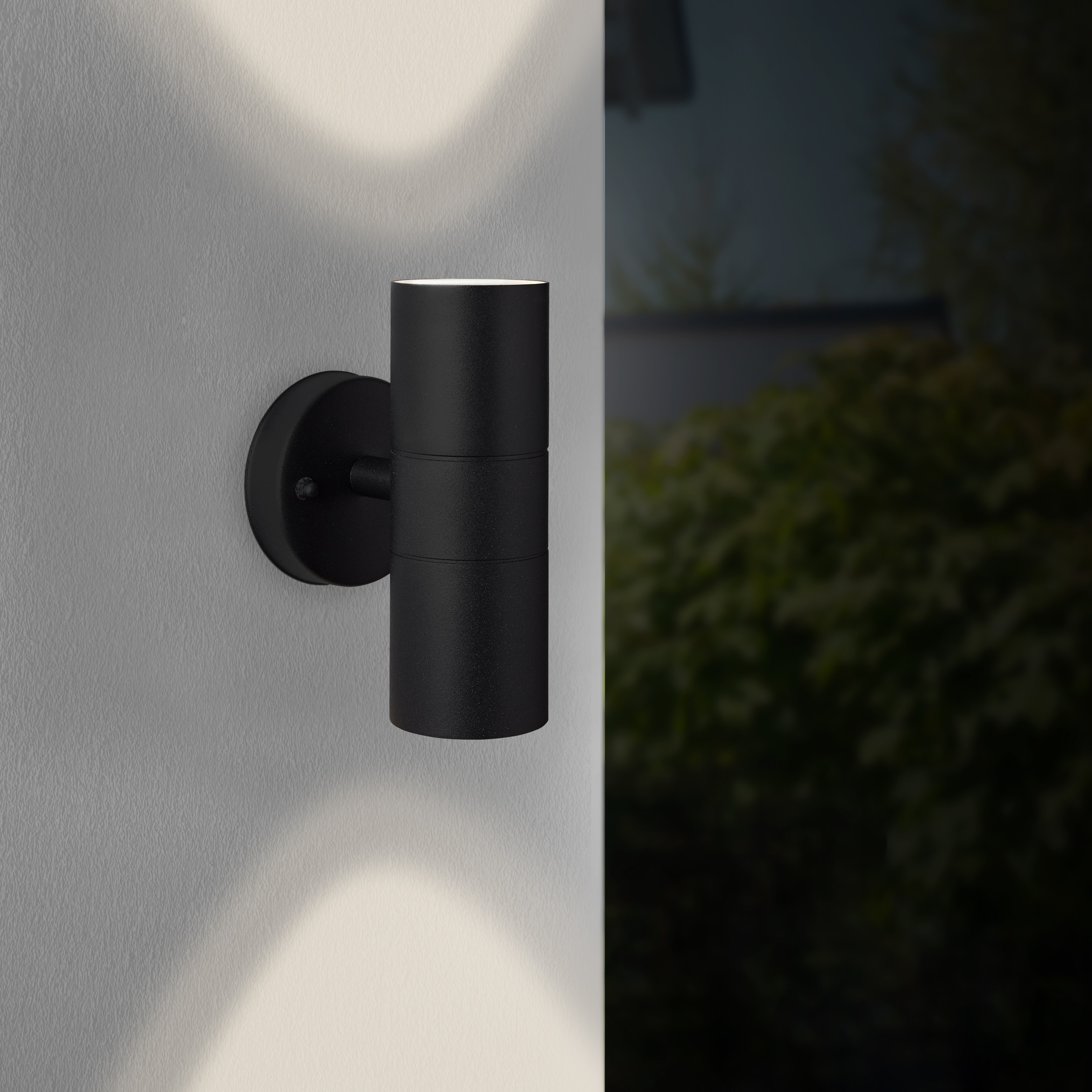 Brilliant Wandleuchte Jandy 90966A06 Au&szlig;enbereich Metall/Glas Outdoor Wand schwarz - ohne Leuchtmittel - Bild 1