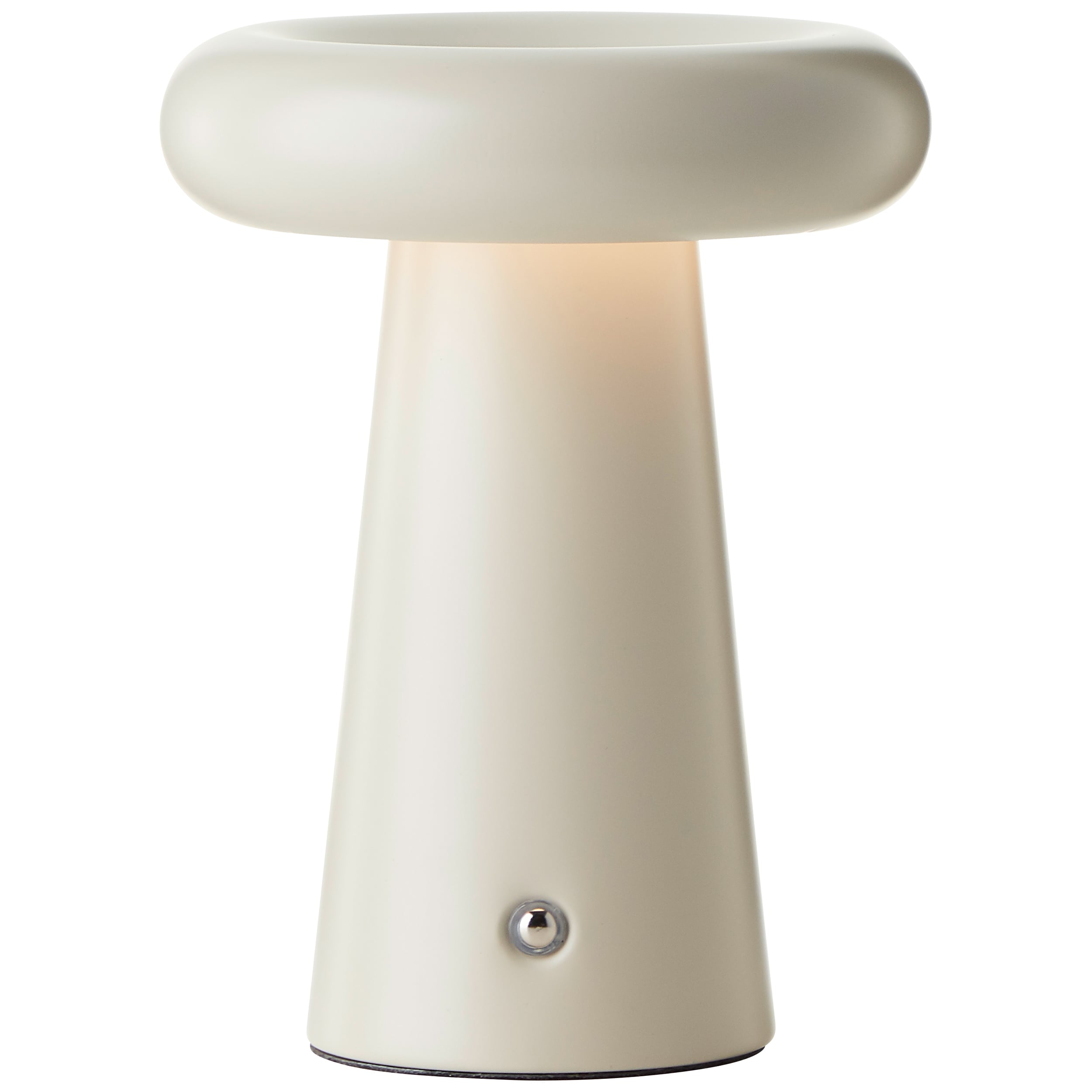 Brilliant LED Tischleuchte Muffin G40895/09 Au&szlig;enbereich, Wohnzimmer, Badezimmer, Schlafzimmer Metall Outdoor, Indoor beige - LED fest integriert - Bild 1