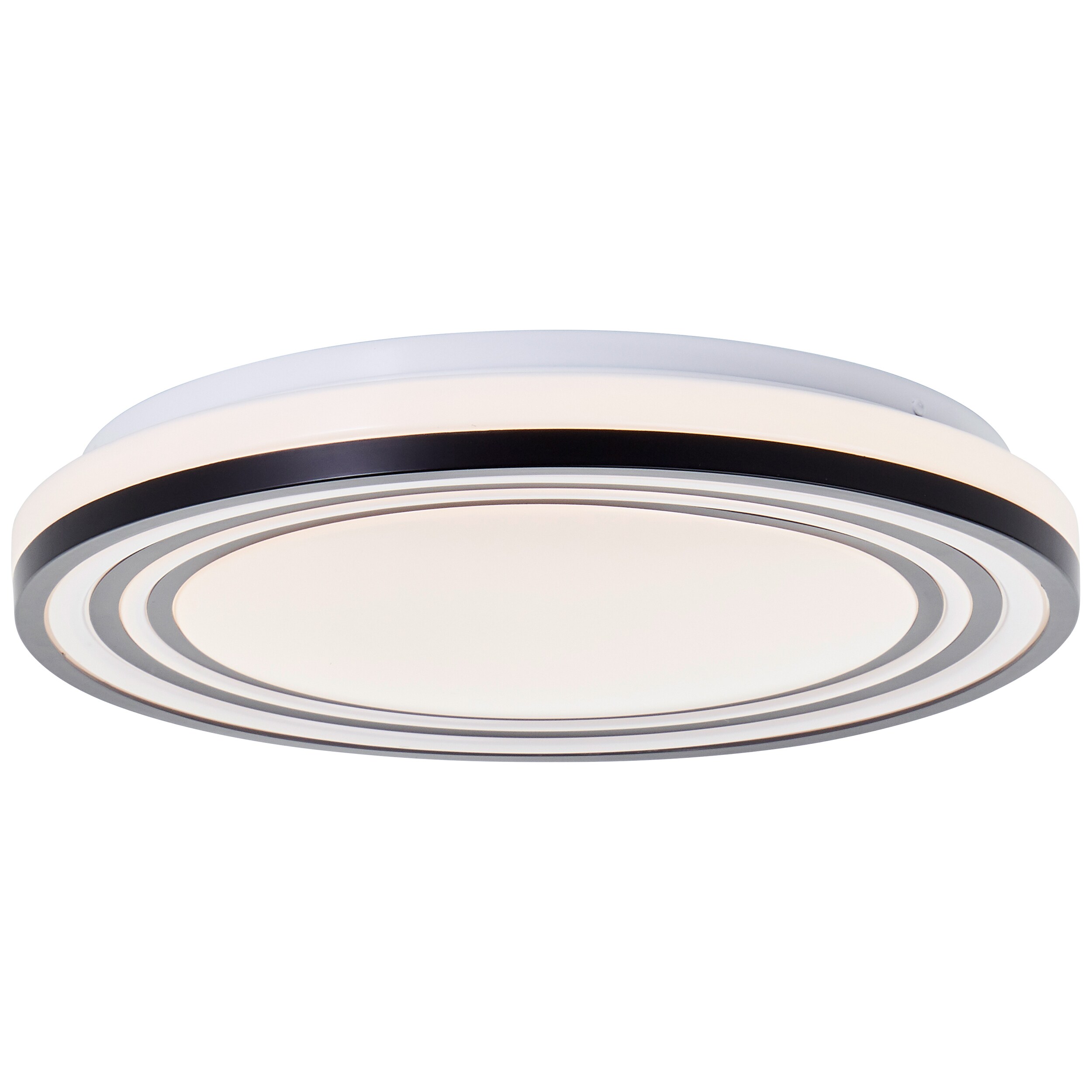 Brilliant LED Wand- und Deckenleuchte Kobana G80567A76 Wohnzimmer, Schlafzimmer Metall/Kunststoff Indoor Decke schwarz - LED fest integriert - Bild 1