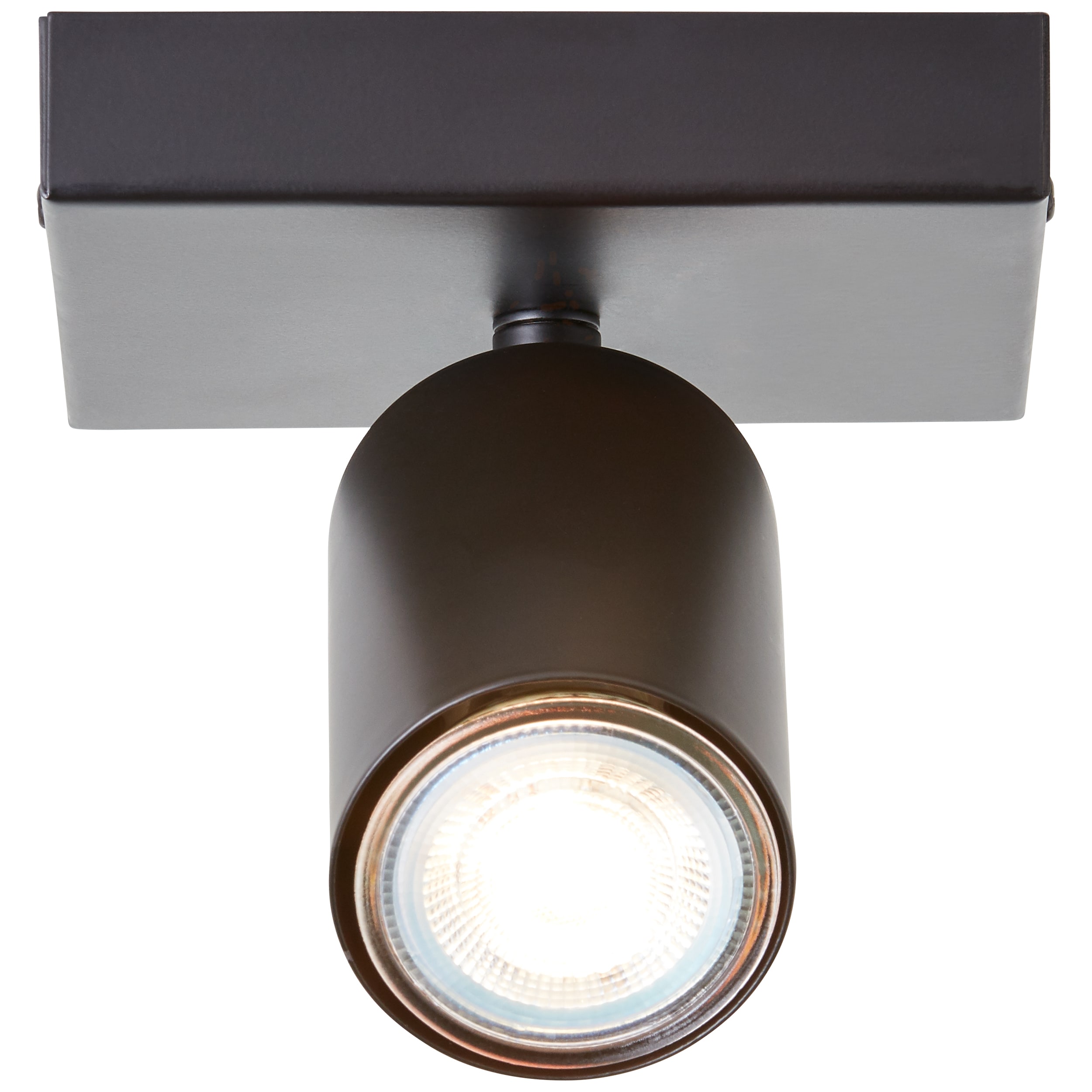 Brilliant Deckenstrahler Jello G99727/76 Wohnzimmer, Schlafzimmer Metall Indoor Decke schwarz - LED wechselbar - Bild 1
