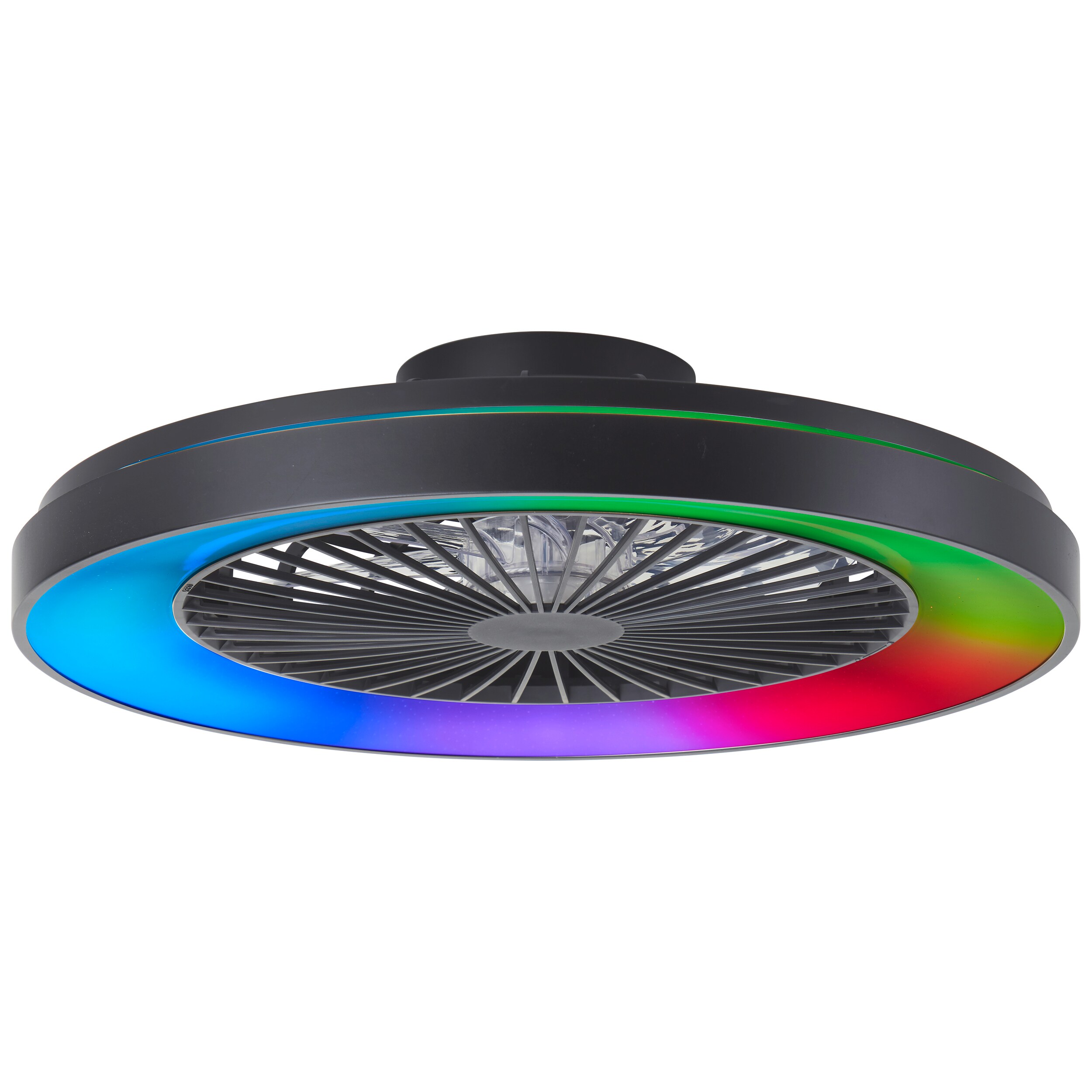 BRILLIANT Deckenleuchte Mazzaro LED Deckenlampe mit Ventilator, 58 cm, IC-RGB, 6800 lm, CCT, dimmbar - Bild 1